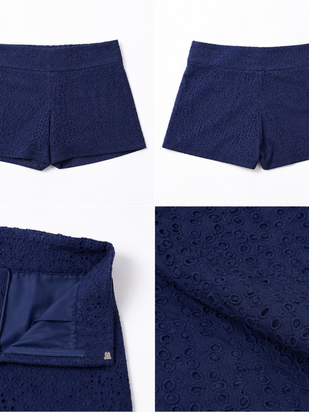Women’s Lilly Pulitzer Navy Eyelet Lace Shorts